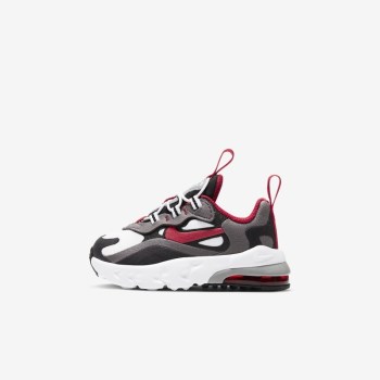 Nike Air Max 270 RT - Babe Air Max Trainers - Szürke/Fekete/Fehér/Piros